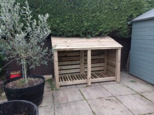 6ft Wide Log Stores
