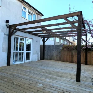 4.2m Box Pergola