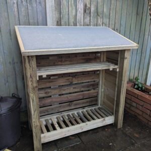 4ft Compact Log Store Kirklevington
