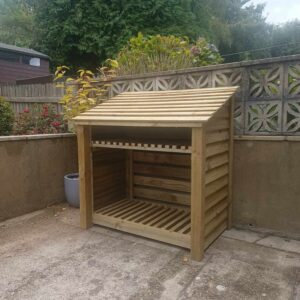 4ft Log Store – 750mm Depth