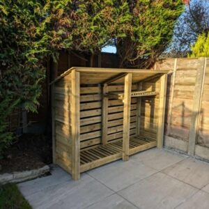 7ft Log Store- 750mm Depth