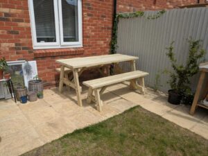 Picnic Table With Benches