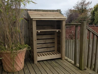 3ft Wide Log Stores
