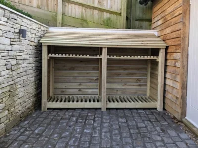 7ft Wide Log Stores